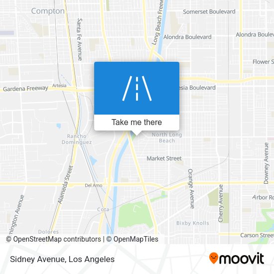 Mapa de Sidney Avenue