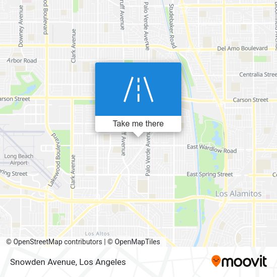 Mapa de Snowden Avenue