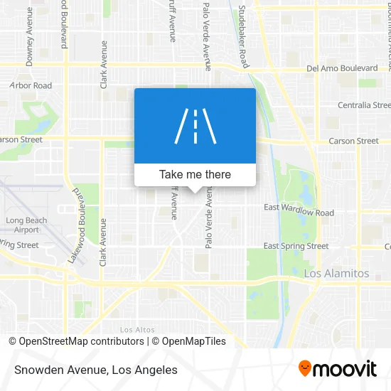 Snowden Avenue map