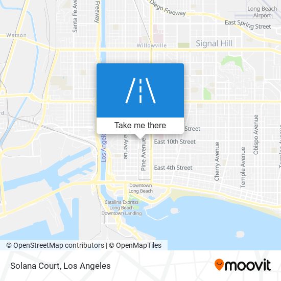 Solana Court map