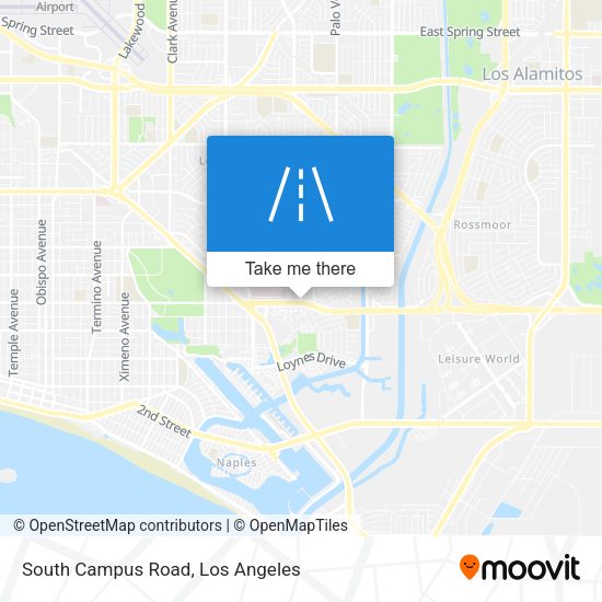 Mapa de South Campus Road