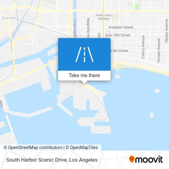 South Harbor Scenic Drive map