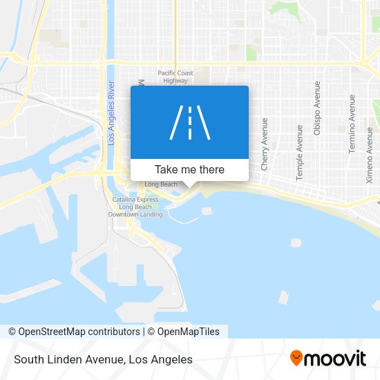 Mapa de South Linden Avenue