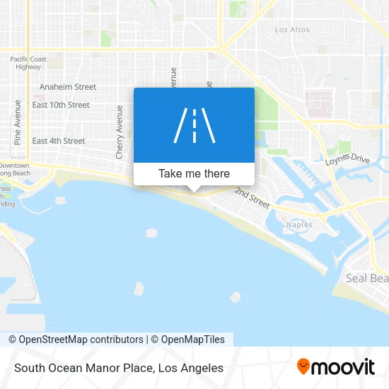 South Ocean Manor Place map