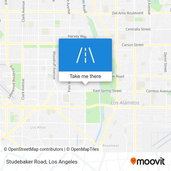 Mapa de Studebaker Road