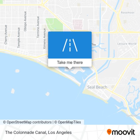 The Colonnade Canal map