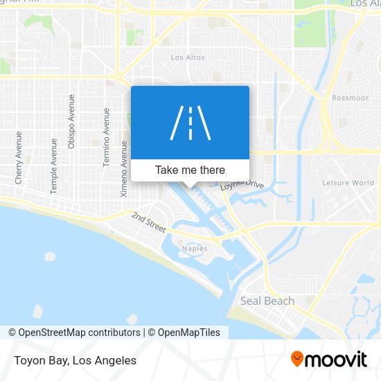 Mapa de Toyon Bay
