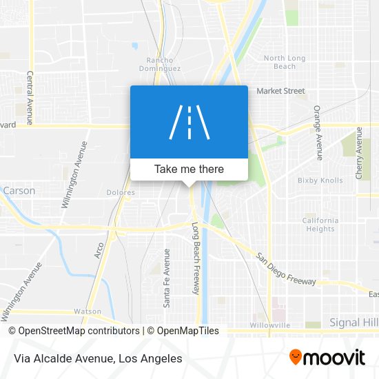 Mapa de Via Alcalde Avenue