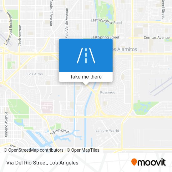 Mapa de Via Del Rio Street