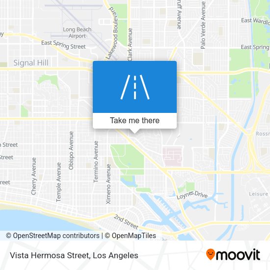 Mapa de Vista Hermosa Street