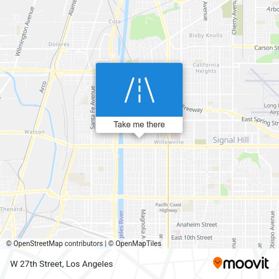 Mapa de W 27th Street