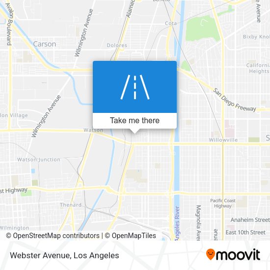 Mapa de Webster Avenue