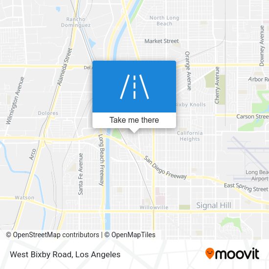Mapa de West Bixby Road
