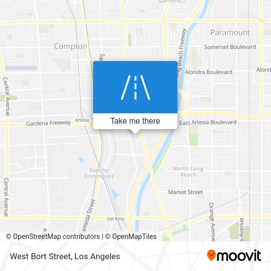 Mapa de West Bort Street