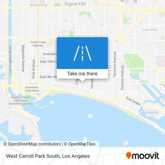 Mapa de West Carroll Park South
