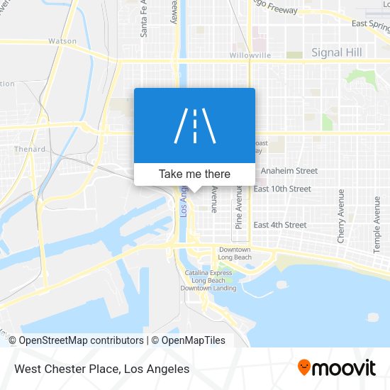 West Chester Place map