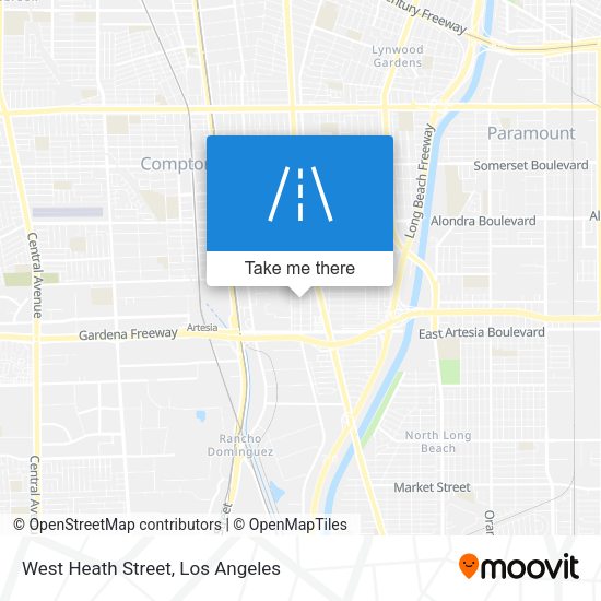 West Heath Street map