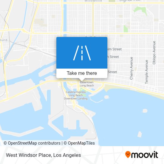 Mapa de West Windsor Place