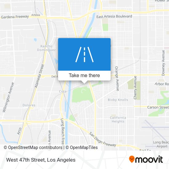West 47th Street map