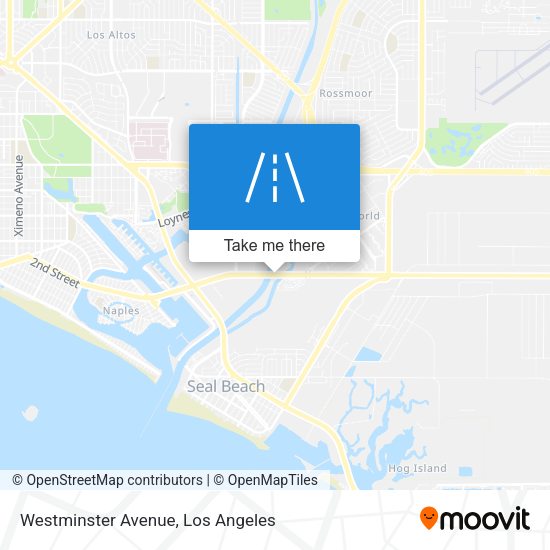 Westminster Avenue map