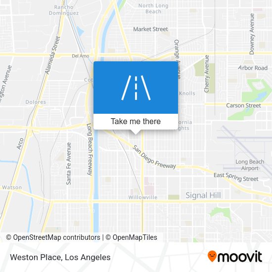 Mapa de Weston Place