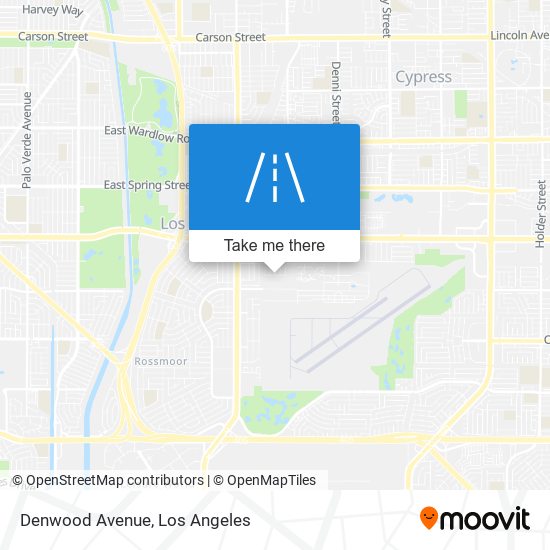 Mapa de Denwood Avenue