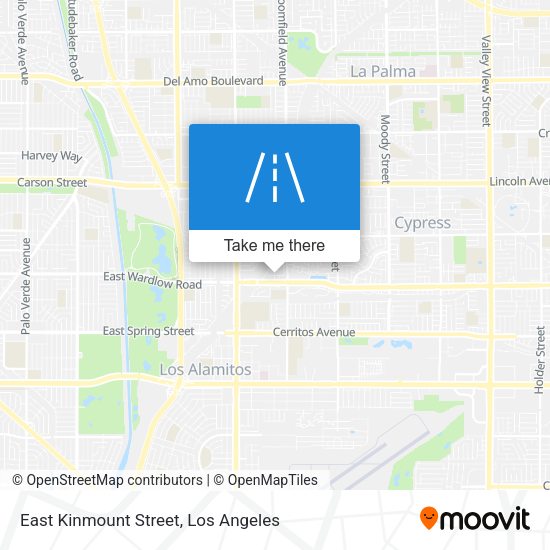 East Kinmount Street map