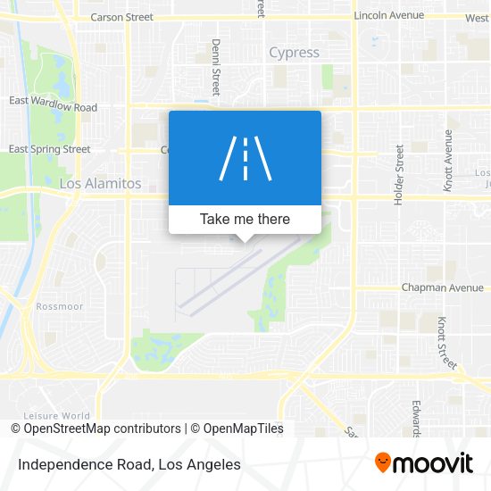 Independence Road map
