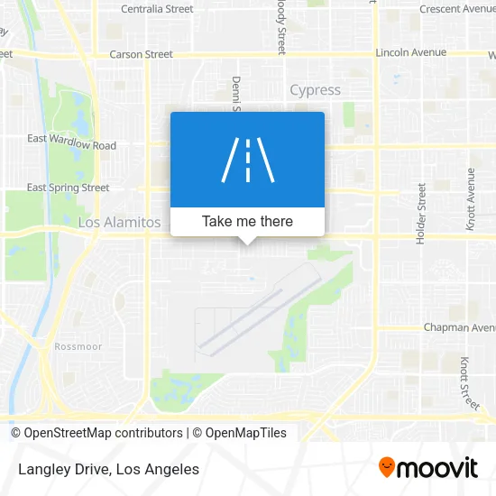 Langley Drive map