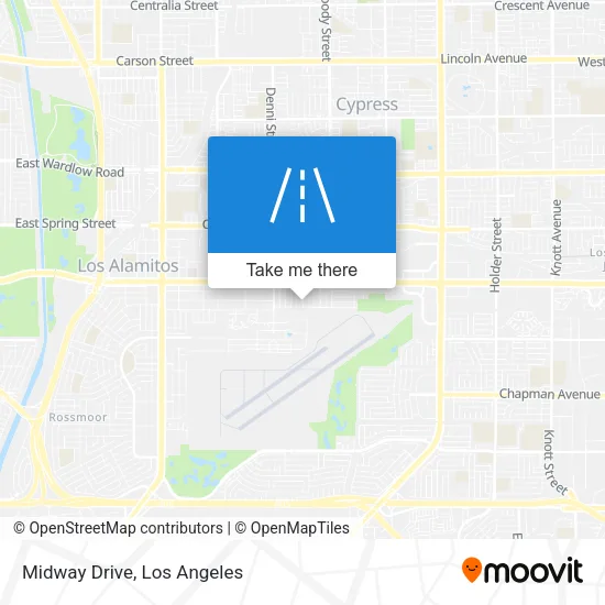 Midway Drive map