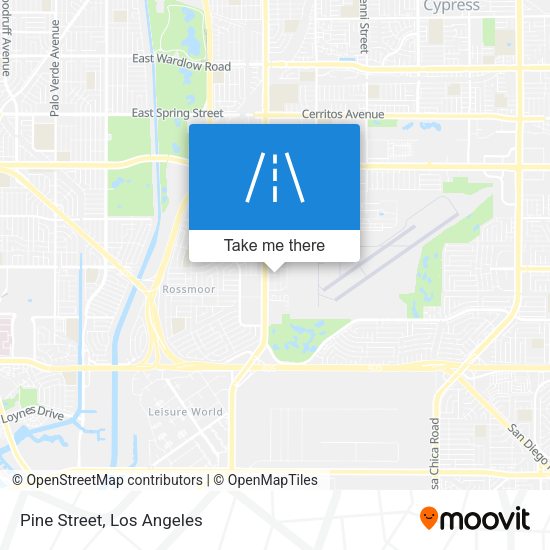 Mapa de Pine Street
