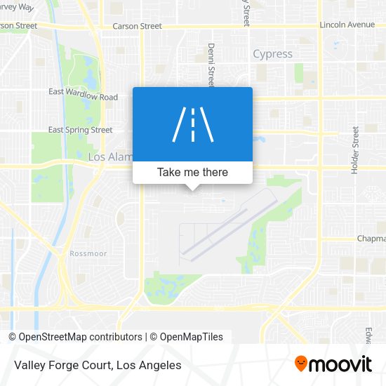 Mapa de Valley Forge Court