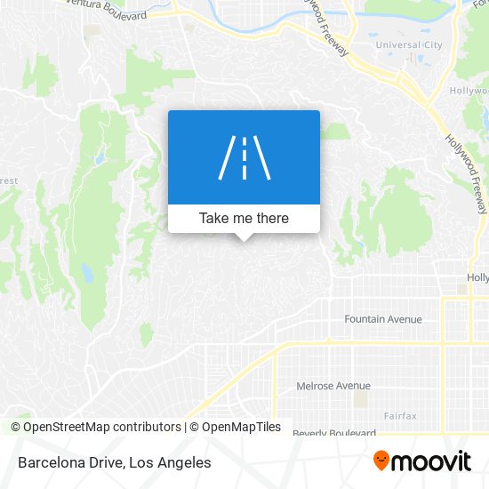 Mapa de Barcelona Drive