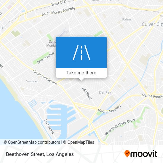Mapa de Beethoven Street