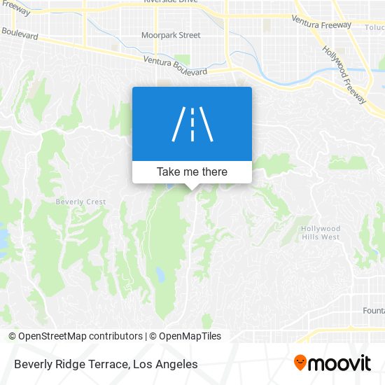 Beverly Ridge Terrace map
