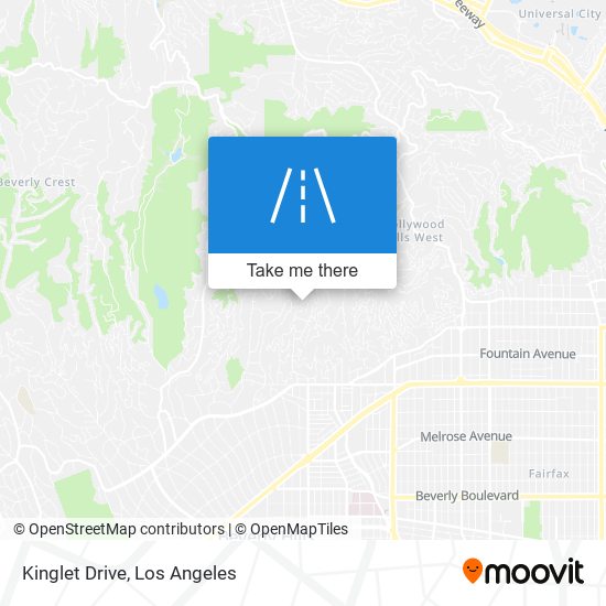 Kinglet Drive map