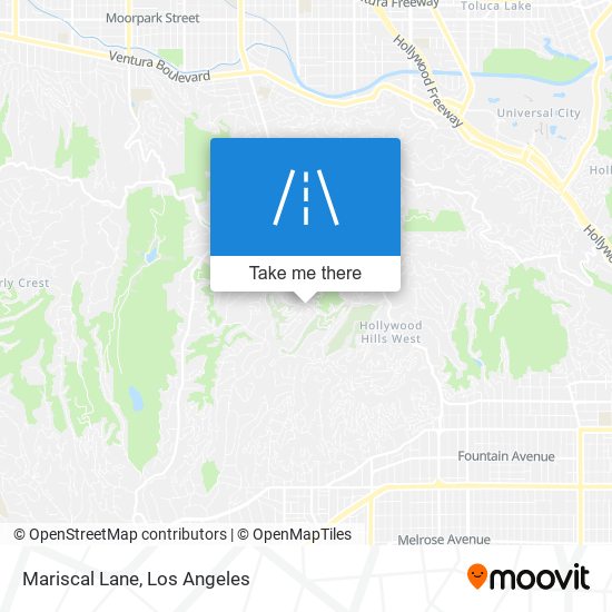 Mapa de Mariscal Lane