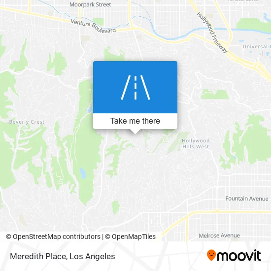 Meredith Place map