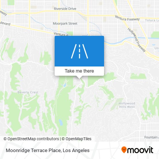 Mapa de Moonridge Terrace Place