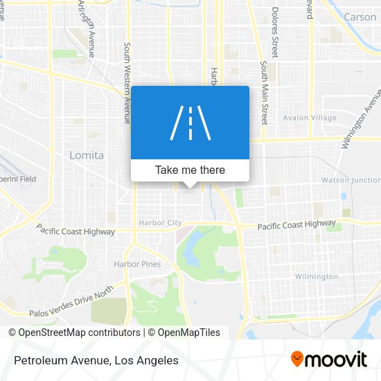 Mapa de Petroleum Avenue