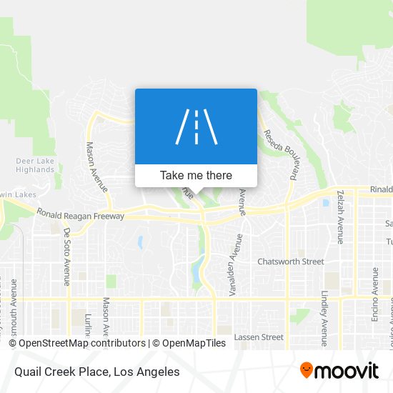 Mapa de Quail Creek Place