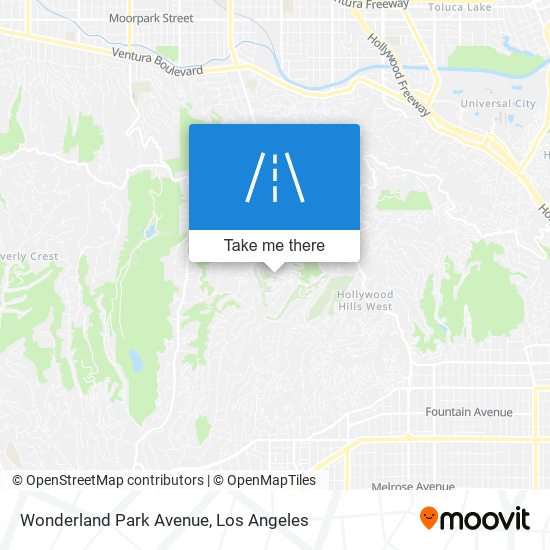 Wonderland Park Avenue map