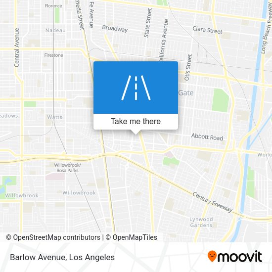 Mapa de Barlow Avenue