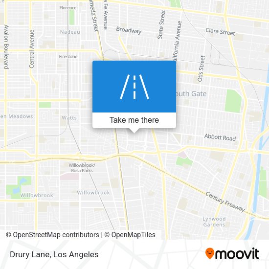Mapa de Drury Lane