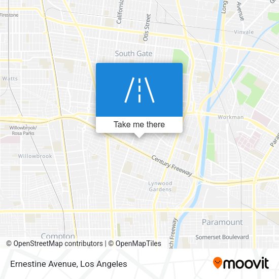 Ernestine Avenue map