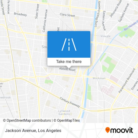Mapa de Jackson Avenue