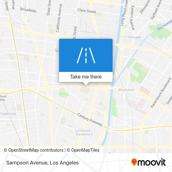 Mapa de Sampson Avenue
