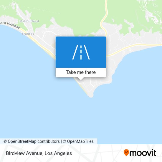 Birdview Avenue map