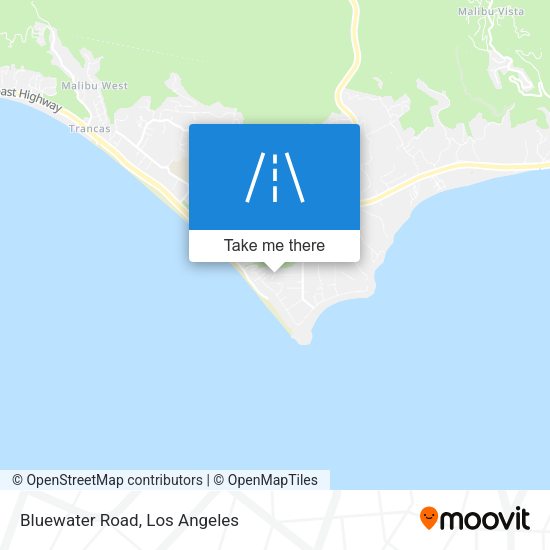 Mapa de Bluewater Road