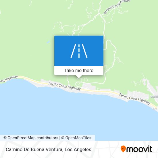Camino De Buena Ventura map